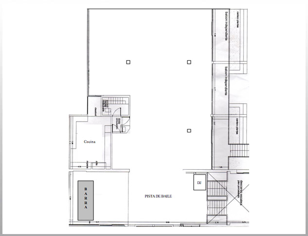 Plano Salón Marina del Norte